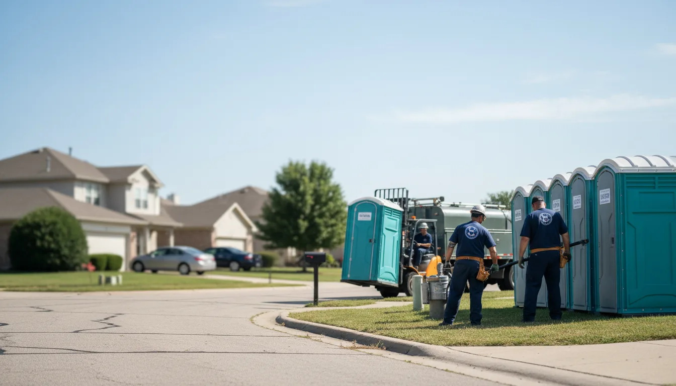 Porta Potty Rental in Waukau, WI near me